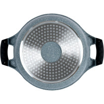 Winsor Cast Aluminum Granite Long Lasting Cookware, 3 Pieces, Grey