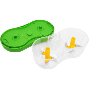 Winsor Twin Onion Chopper, Green - 2 In 1 Manual Vegetable Chopper (Green)