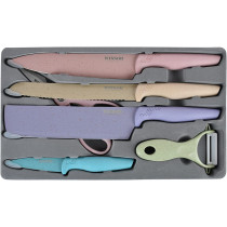 Winsor Non Stick Knife Set, 6 Pcs, Multicolour