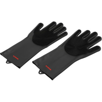 Winsor Silicone Scrubber Gloves, Multicolour