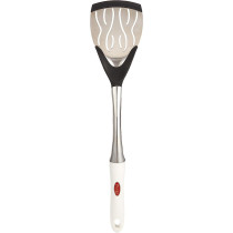 PRESTIGE Stainless Steel Slotted Turner, White - (PR53211)