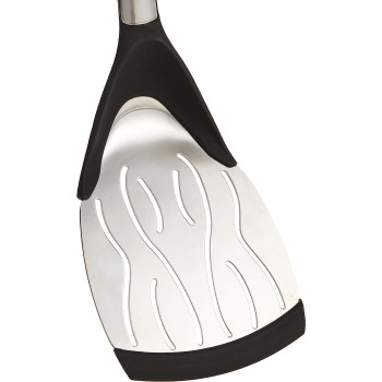 PRESTIGE Stainless Steel Slotted Turner, White - (PR53211)