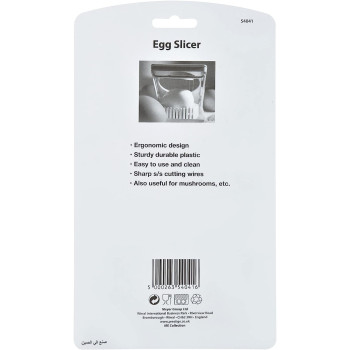 PRESTIGE Stainless Steel Egg Slicer, White (PR54041)