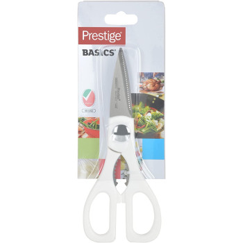 PRESTIGE Kitchen Scissors, White (PR54043)