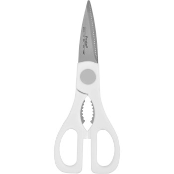 PRESTIGE Kitchen Scissors, White (PR54043)