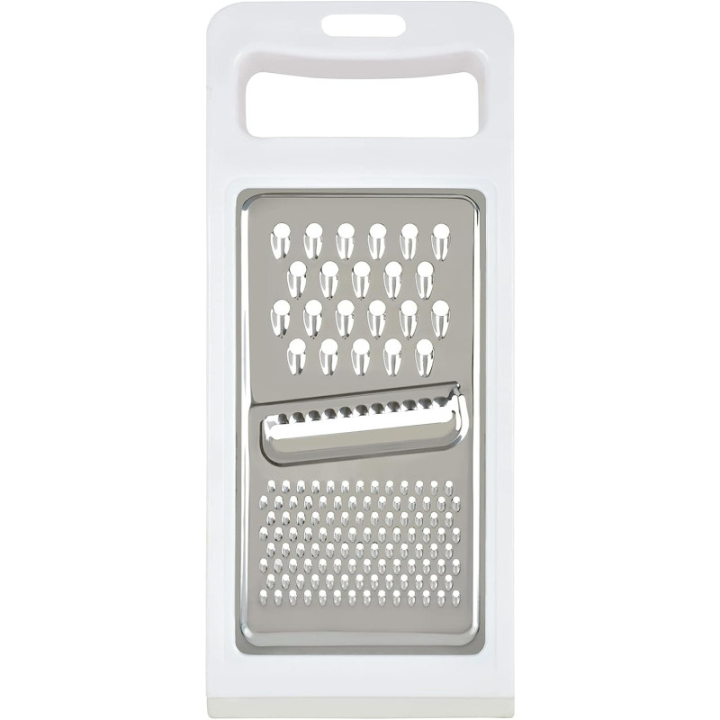 PRESTIGE 3 Way Flat Grater, White (PR54047)