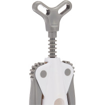 PRESTIGE Plastic Winged Corkscrew Opener, White - (PR54052)