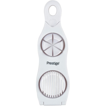 PRESTIGE 2-Way Egg Slicer, White (PR54089)
