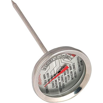 PRESTIGE Meat Thermometer, Silver, H 9.4 X W 21.2 X D 5.4 Cm (PR54526)