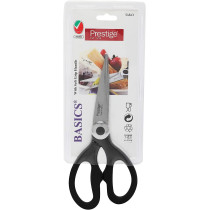 PRESTIGE Kitchen Scissors, Silver & Black (PR54643)