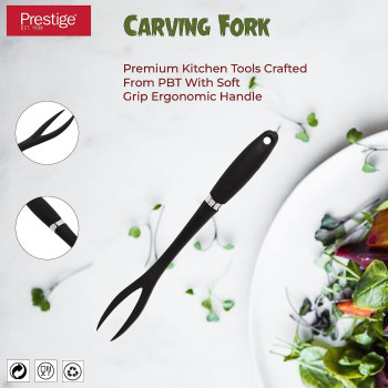 PRESTIGE Nylon Head Fork, Black (PR54645)