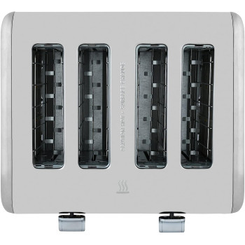 Prestige 4 Slice Stainless Steel Toaster, Silver (PR54904)