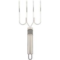 PRESTIGE Poultry Fork, Silver, Stainless Steel Material (PR55137)