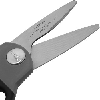 PRESTIGE Poultry Scissors Silver & Gray (PR55181)