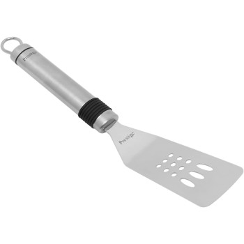 PRESTIGE Eco Stainless Steel Mini Turner With Rubber Grip Silver - (PR55813)