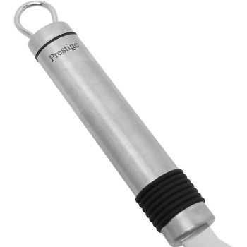 PRESTIGE Eco Stainless Steel Mini Turner With Rubber Grip Silver - (PR55813)