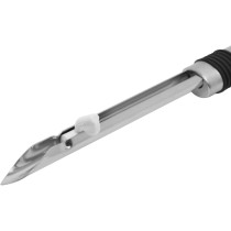 PRESTIGE Eco Kusa Peeler With Larding Pin, Silver, Stainless Steel (PR55825)