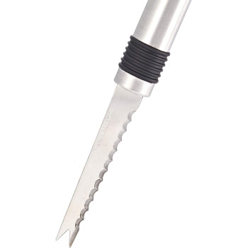 Prestige Stainless Steel Rubber Grip Eco Tomato Knive - Silver (PR55836)