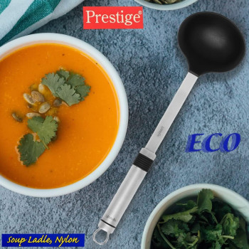 PRESTIGE Soup Ladle Nylon Head, Black - (PR55906)