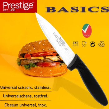 PRESTIGE Paring Knife - Abs Handle, Black (PR56001)