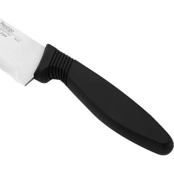 PRESTIGE Chef'S Knife - Abs Handle, Black, Stainless Steel Material (PR56004)