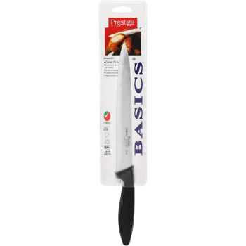 PRESTIGE Carver / Slicer Knife - Abs Handle,Black (PR56005)