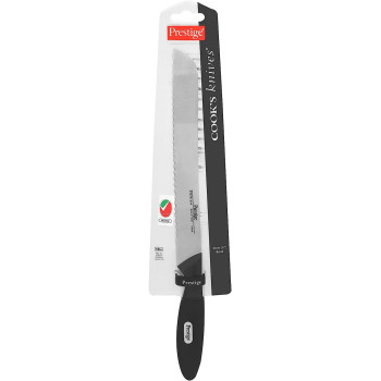 PRESTIGE Bread Knife, Black (PR56107)