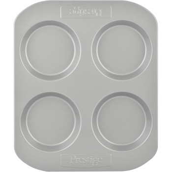 PRESTIGE Yorkshire Pudding Tin, 4 Cup, Grey (PR57126)