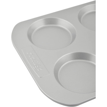PRESTIGE Yorkshire Pudding Tin, 4 Cup, Grey (PR57126)