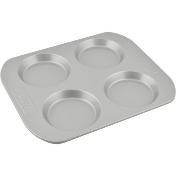 PRESTIGE Yorkshire Pudding Tin, 4 Cup, Grey (PR57126)