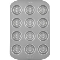 PRESTIGE Bakemaster 2 Single Non-Stick Bun Tray, 12 Cup (PR57128)