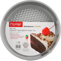 PRESTIGE Non Stick Springform Cake Tin, 23 Cm, Grey (PR57129)