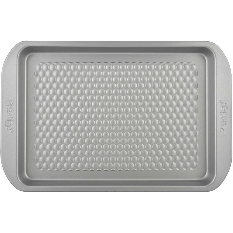 PRESTIGE Bakemaster 2 - Single Non-Stick Swiss Roll Tray,Grey,25 X 11 X 2 Centimeters (PR57136)