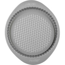 PRESTIGE Non Stick Loose Base Flan Tin, 23 Cm, Grey (PR57137)