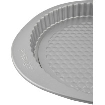 PRESTIGE Non Stick Loose Base Flan Tin, 23 Cm, Grey (PR57137)