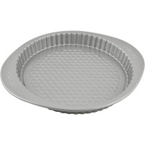 PRESTIGE Non Stick Loose Base Flan Tin, 23 Cm, Grey (PR57137)