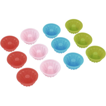 PRESTIGE Fluted Muffin Pan Set, 12 Cup, Multicolour (PR57156)