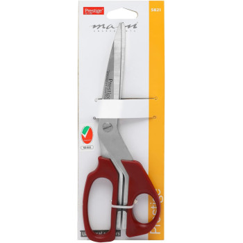 PRESTIGE Stainless Steel Scissors, Brown (PR5821)