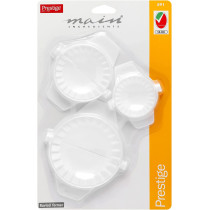 FACKELMANN Set Of Ravioli And Filled Pasta Shape Cutters And Sealers, Plastic, Multicolour (PR591)
