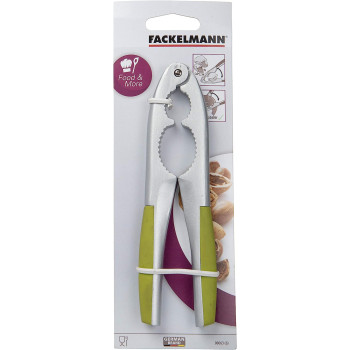 FACKELMANN Nutcracker With Non-Slip Grip, Metal, Multi-Colour (PR63)