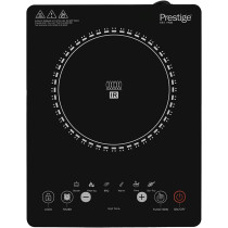 PRESTIGE Infrared Single Cooktop, 8 Digital Temp Control, Touch Control, 2000 Watts, Black (PR7505)