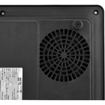 PRESTIGE Infrared Single Cooktop, 8 Digital Temp Control, Touch Control, 2000 Watts, Black (PR7505)