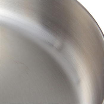 Prestige Infinity Stainless Induction Compatible Open Fry Pan, 26 Cm, Silver (PR77368)