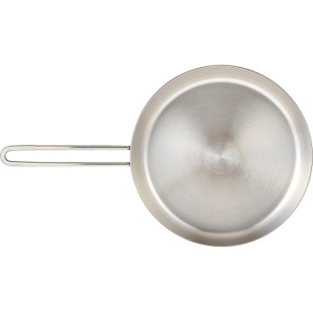 Prestige Infinity Stainless Induction Compatible Open Fry Pan, 26 Cm, Silver (PR77368)