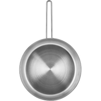 PRESTIGE Infinity Stainless Induction Compatible Open Fry Pan, 28 Cm, Silver (PR77369)
