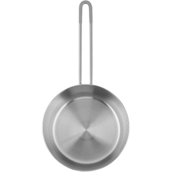 Prestige Silver 2.5 Ltr, 18 Cm Infinity Stainless Induction Compatible Covered Sauce Pan (PR77373)