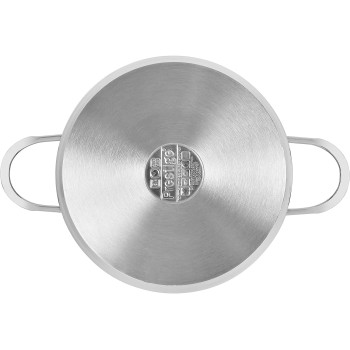 Prestige Infinity Stainless Steel Induction Compatible Covered Stockpot, 3 Ltr, 20 Cm, Silver (PR77374)