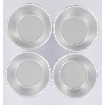 PRESTIGE Moulds For Mini Plum Cakes, Silver (PR793)