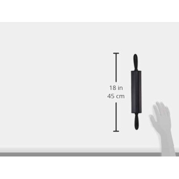 Prestige Small Rolling Pin, Black (PR8004)