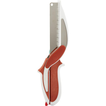 PRESTIGE 2 In 1 Knife With Cutting Board - Brown (PR8007)